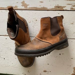 Mens Sorel leather boots